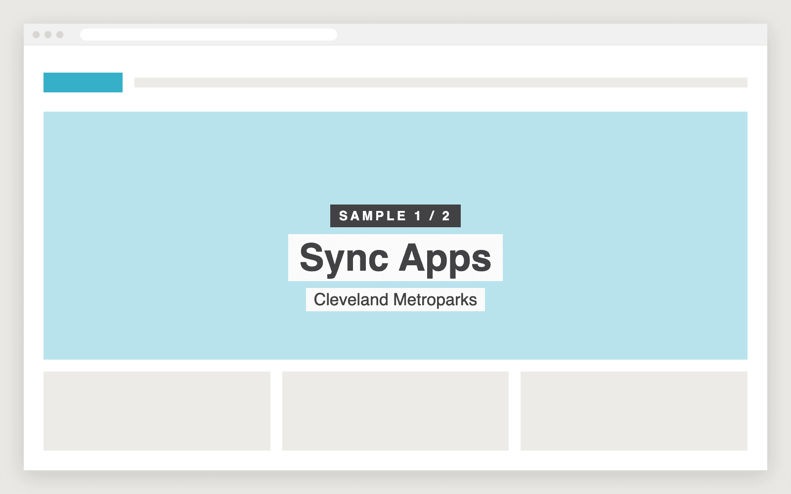 Sample screenshot 1 of Sync Apps