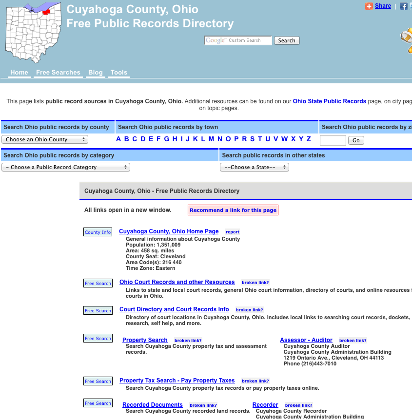Free Public Records